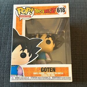 Funko Pop Dragon Ball Z Goten Figure - Black and Blue